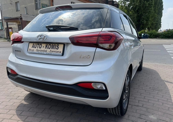 Hyundai i20 cena 46500 przebieg: 56000, rok produkcji 2019 z Piotrków Trybunalski małe 254